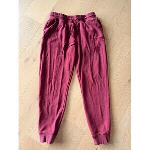 Hurley Men’s Fleece Jogger Pants Red Size Large L